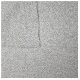 Baumwoll Fleece grau melange