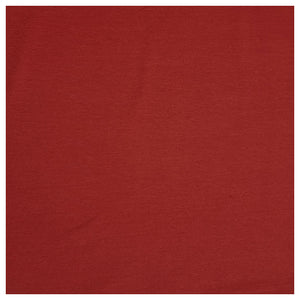 Baumwolljersey uni burnt brick