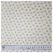 Baumwolle Schneeflocken creme