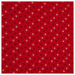 Baumwolle Schneeflocken rot