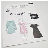 Papierschnittmuster Wickelkleid Kinder Größe 80-164