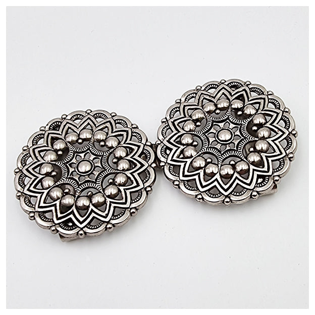 Dirndlschließe aus Metall 80mm/40mm