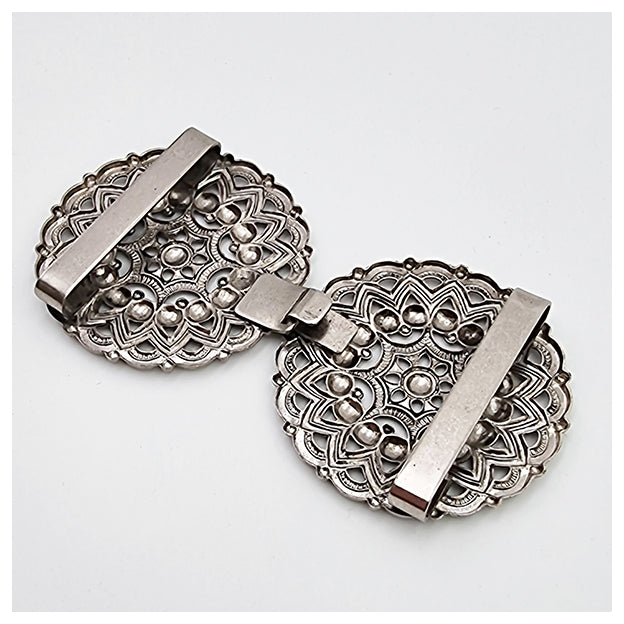 Dirndlschließe aus Metall 80mm/40mm