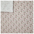 Baumwoll-Popelin Digital kleine Rosen beige