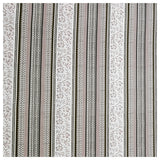 Baumwollsatin bedruckt beige und grün