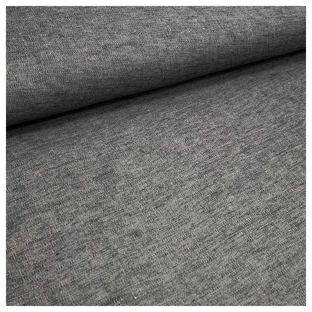 Leinen rustikal mittelgrau