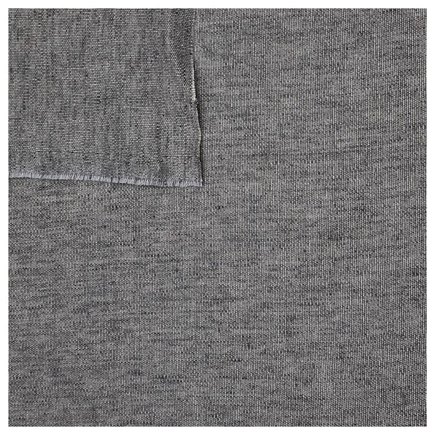 Leinen rustikal mittelgrau
