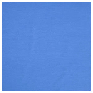 French Terry uni blau