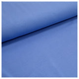 French Terry uni blau