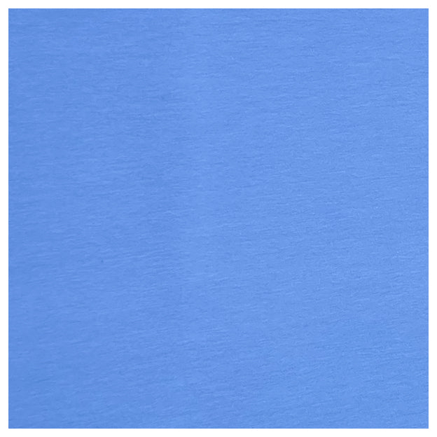 French Terry uni blau