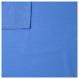 French Terry uni blau