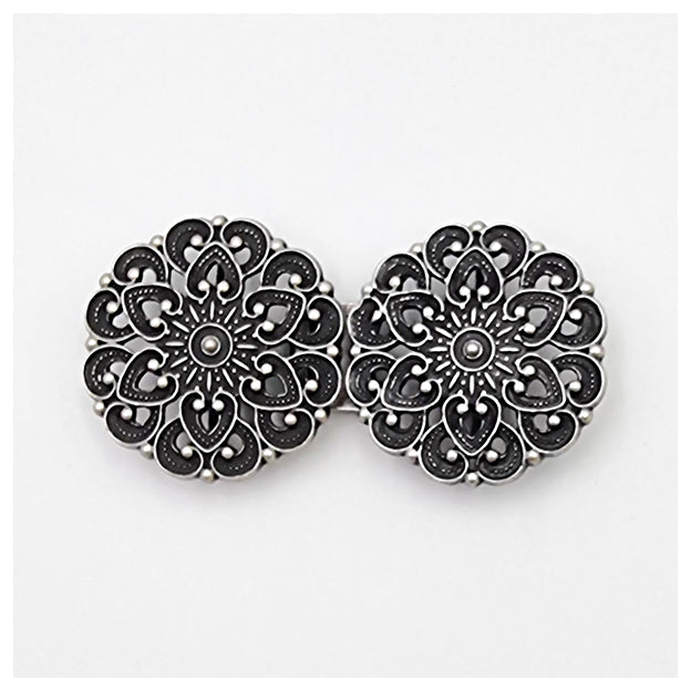 Dirndlschließe aus Metall 72mm/34mm