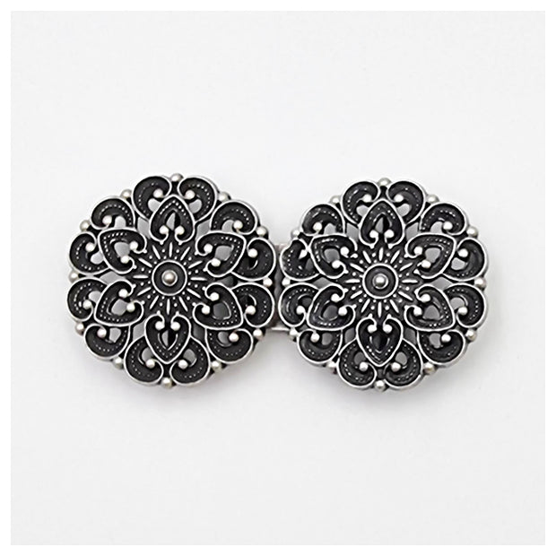 Dirndlschließe aus Metall 72mm/34mm