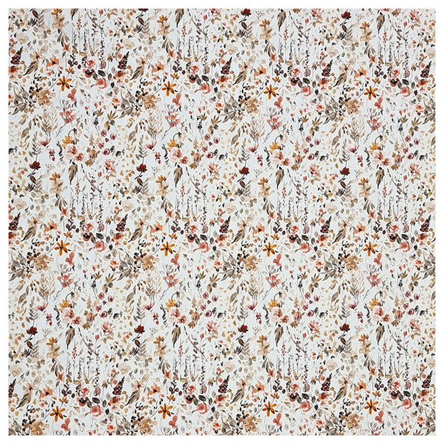 Jersey Fallblumen weiß Digital