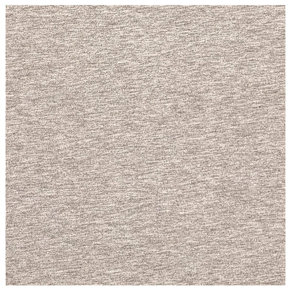 Baumwolljersey beige melange