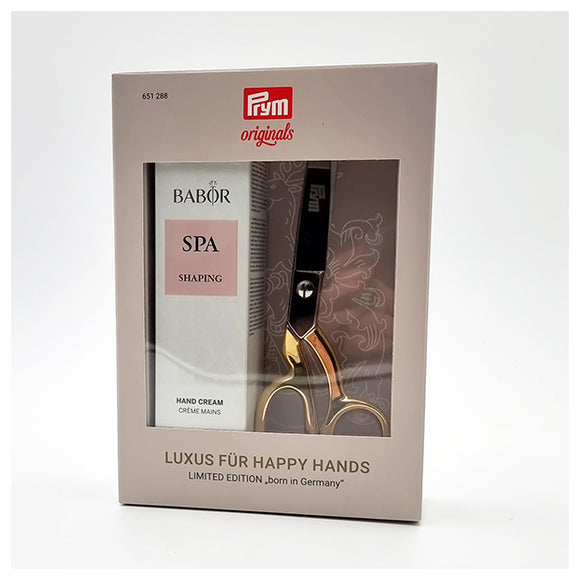 Geschenkbox Schere gold von Prym