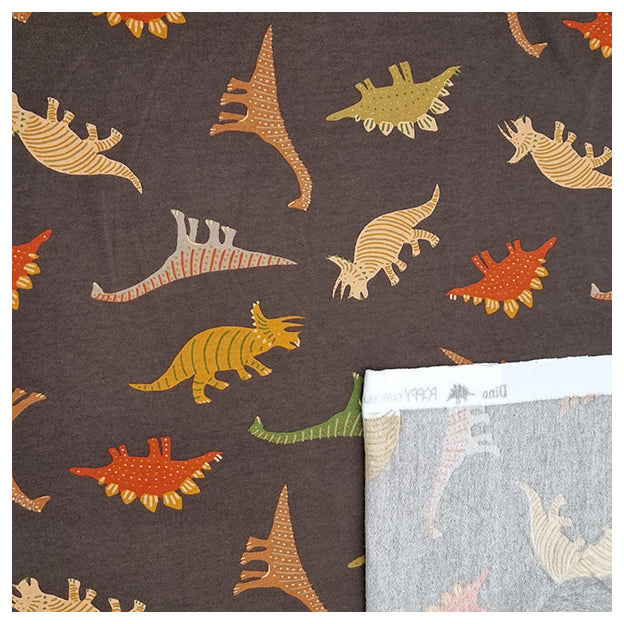 Soft Sweatstoff Dino's