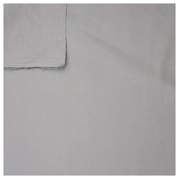 Baumwolle Satin grau