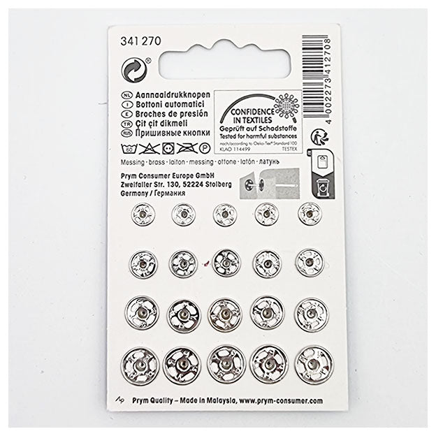 Druckknöpfe zum Aufnähen von Prym