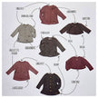 Papierschnittmuster cozy Cardigan 62-134