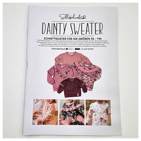 Papierschnittmuster Dainty Sweater 56-146