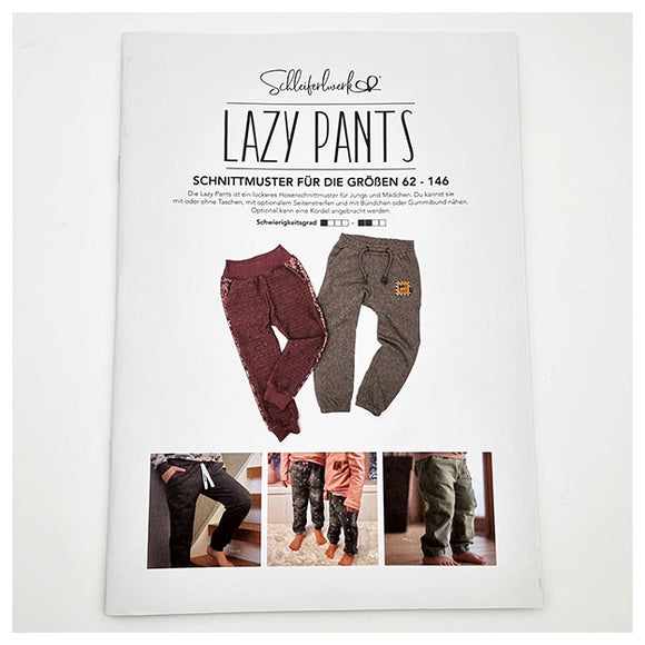 Papierschnittmuster Lazy Pants 62-146