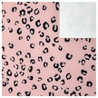 Softshell Leoprint rosa