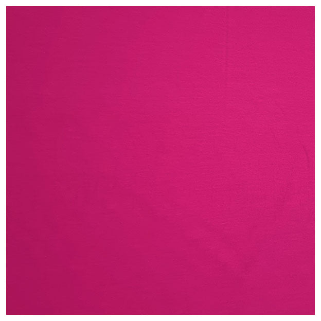 Stoffbox Jersey  Blumenmuster und Waffeljersey mit Bündchen fuchsia