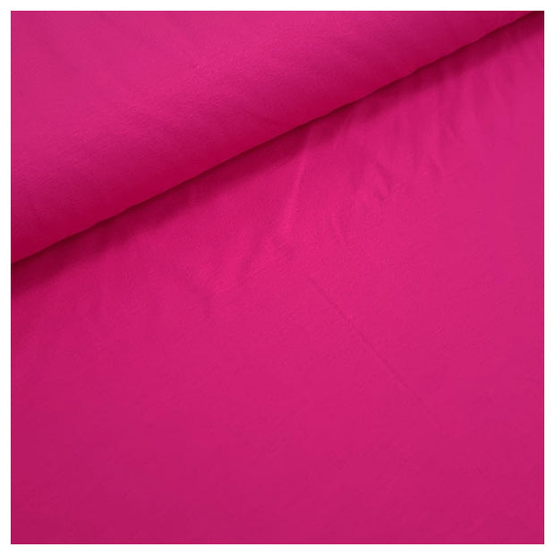 Baumwolljersey uni fuchsia