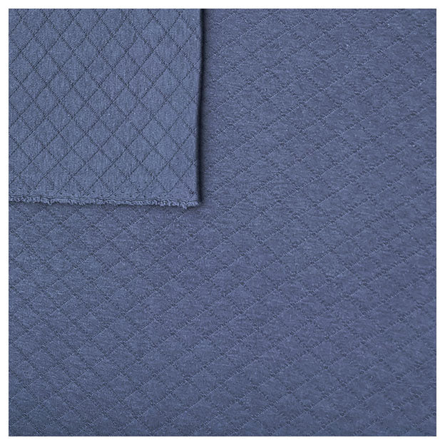 Steppsweat Baumwolle jeansblau