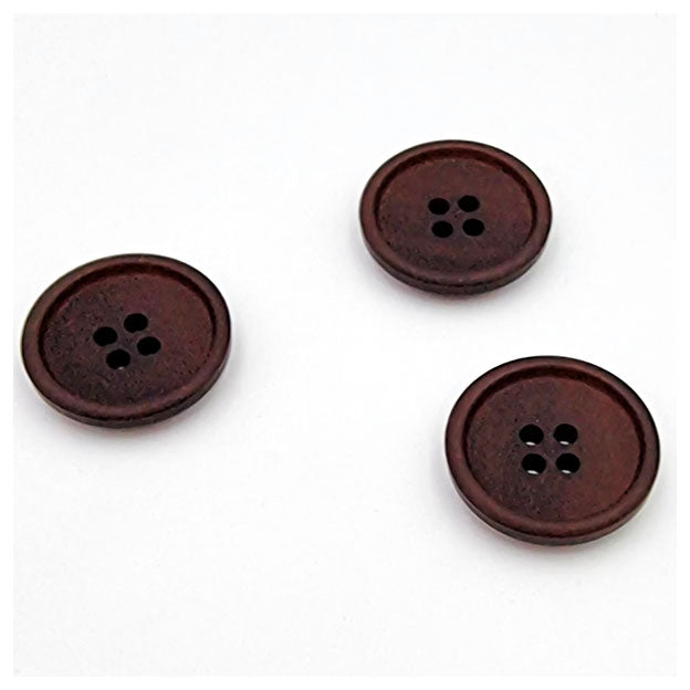 Knopf braun von Prym 18mm