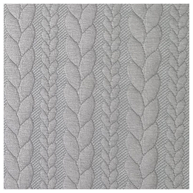 Zopf Jacquard/ Jersey altgrün