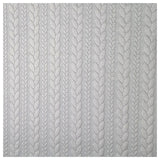 Zopf Jacquard/ Jersey altgrün