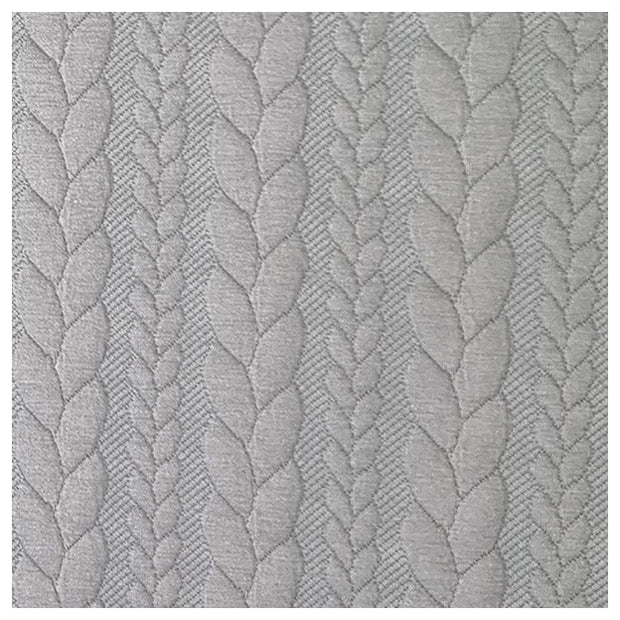 Zopf Jacquard/ Jersey altgrün