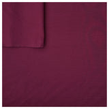 Baumwolljersey uni bordeaux