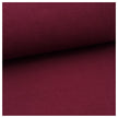Rippjersey Stoffpaket Blümchen und bordeaux mit Bündchen