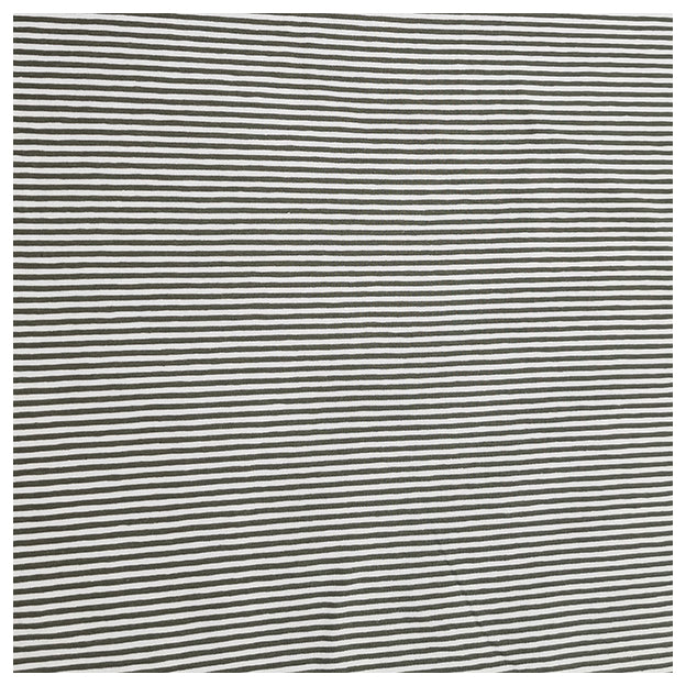 Jersey Streifen Tannengrün und weiß 2mm