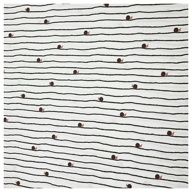 Jersey Schnecken wollweiß