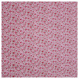Baumwoll-Popelin Rosen pink und rosa