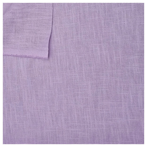 Leinen uni flieder