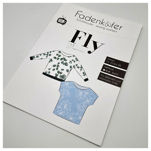 Papierschnittmuster Shirt - Fly Damen Größe 32-58