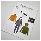 Papierschnittmuster Hoodie Noa Herren Größe 2XS-4XL