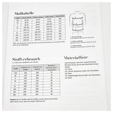 Papierschnittmuster Hoodie Noa Herren Größe 2XS-4XL