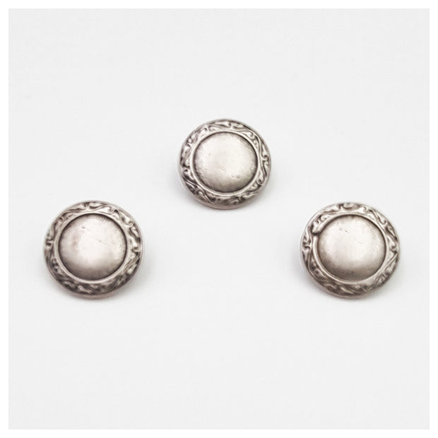 Metallknopf mit Rand 18mm