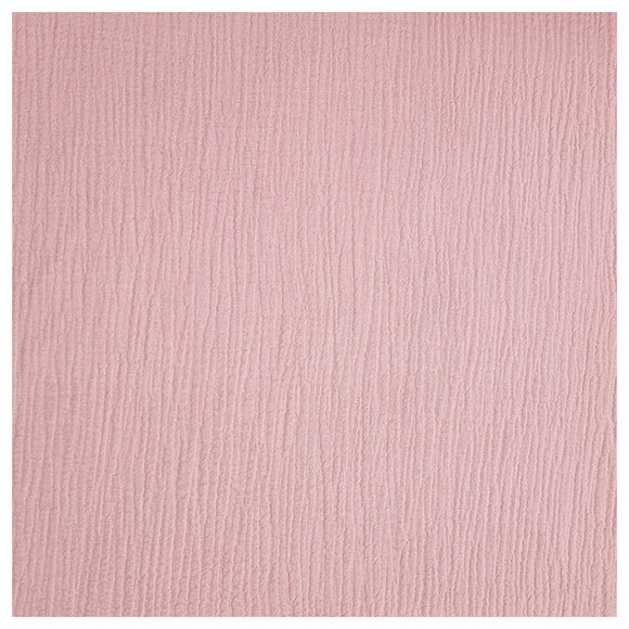 Musselin Baumwolle alt rose