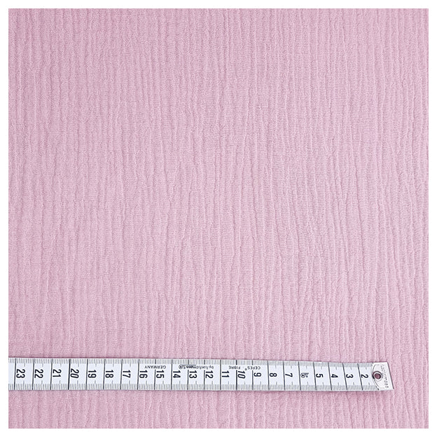 Musselin Baumwolle alt rose
