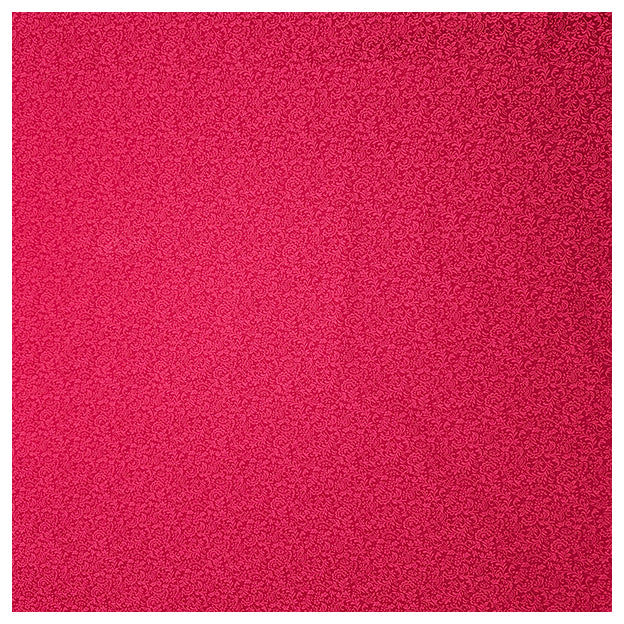 Baumwollsatin Pflanzen und Blumen rot