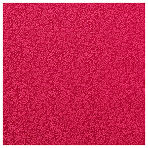 Baumwollsatin Pflanzen und Blumen rot