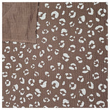 Musselin Leo taupe