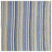 Musselin gestreift hellblau und beige